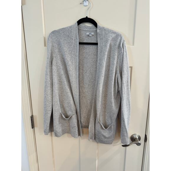 croft & barrow Sweaters - Lt Gtay Cardigan Sweater Croft and Barrow Sz XL